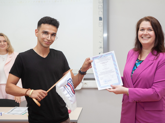 Graduation ceremony at the Preparatory Department for Foreign Citizens