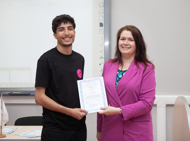 Graduation ceremony at the Preparatory Department for Foreign Citizens