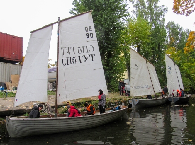 Первые победы паруса «СПбГУТ–90»